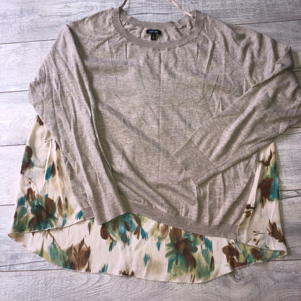 Apartment nine oversize knit blouse sz XL